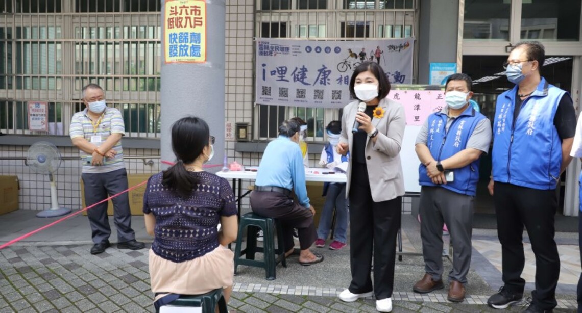 張麗善視察快篩劑發送情形 感謝台塑齊心守護民眾健康