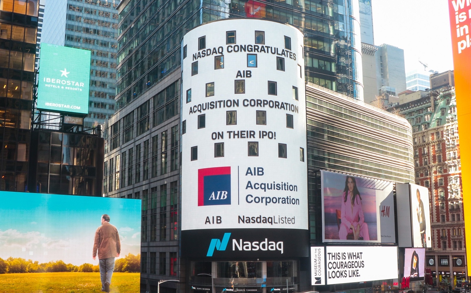 美國納斯達克(Nasdaq) 上市公司AIB SPAC 來台考察總裁Eric Chen: 尋求併購標的