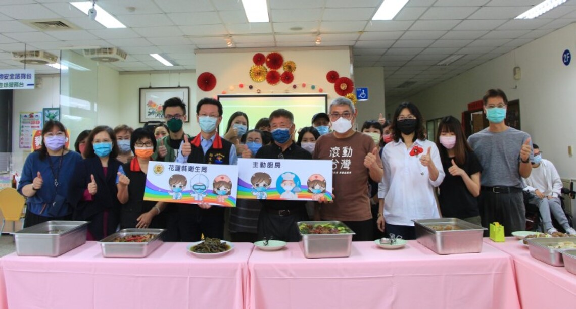 主動廚房脊髓傷友以愛心水餃   溫暖花蓮縣衛生局防疫人員的心