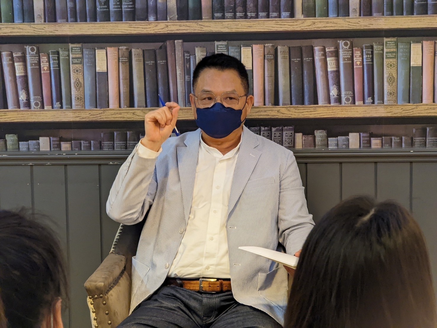新竹市議員林耕仁與年輕人交心  「青」聽新世代