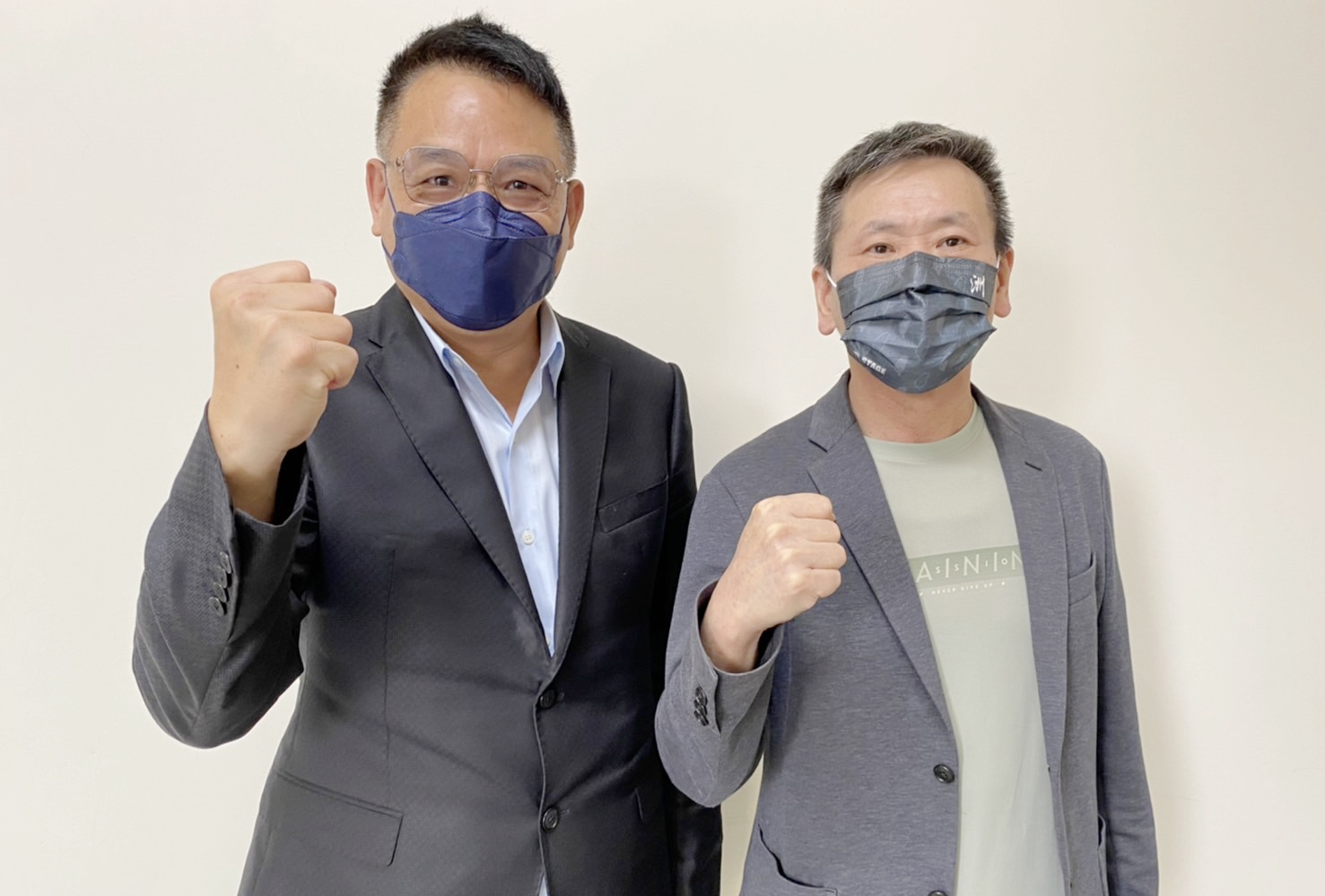 ▲竹北市長初選民調出爐,由立委林為洲披掛代表國民黨參戰年底竹北市長選戰,林為洲與林耕仁雙林攜手合作。(圖:翻攝自林耕仁臉書)