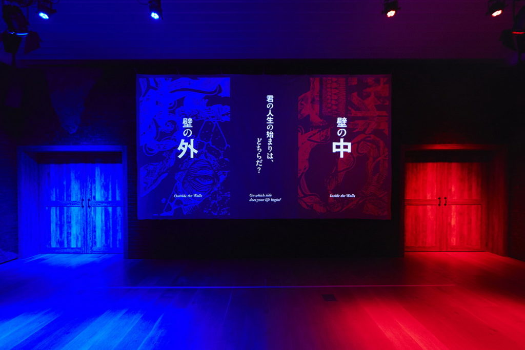 進擊的巨人展FINAL 展區示意圖/照片來源:東京場