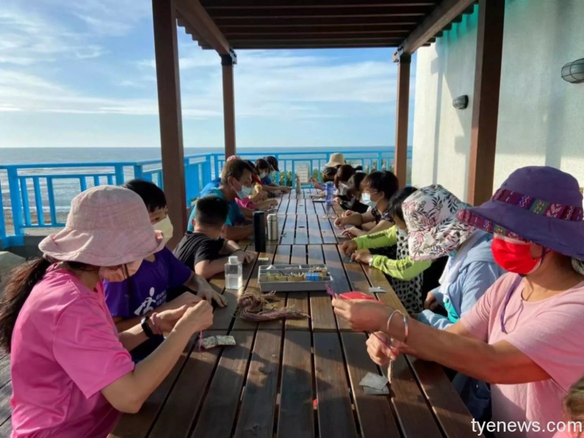 勞動部桃竹苗分署推廣地方特色行程 新屋沿海旅遊玩樂兼做公益 17 B愛鄉 體驗海廢再造DIY