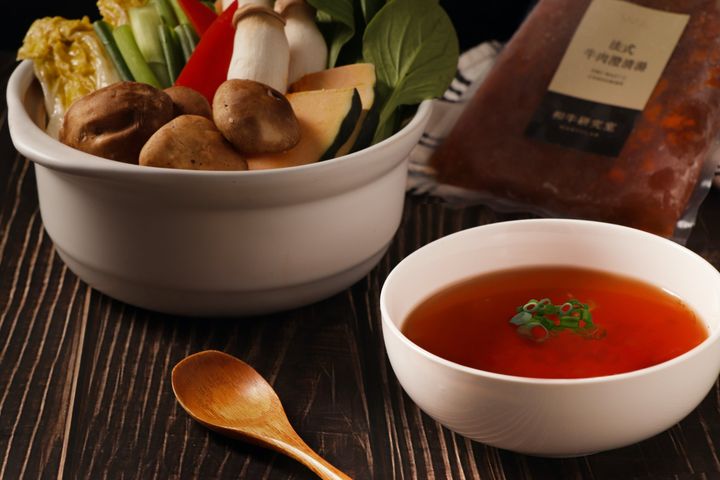 法式牛肉澄清湯。 圖:和牛研究室/提供