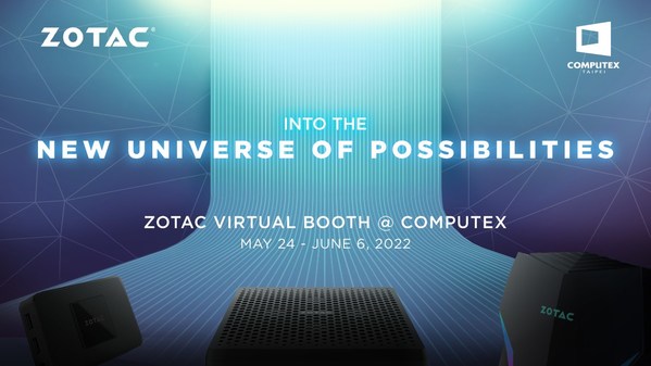 ZOTAC參加COMPUTEX線上展,展示新宇宙的無限可能性