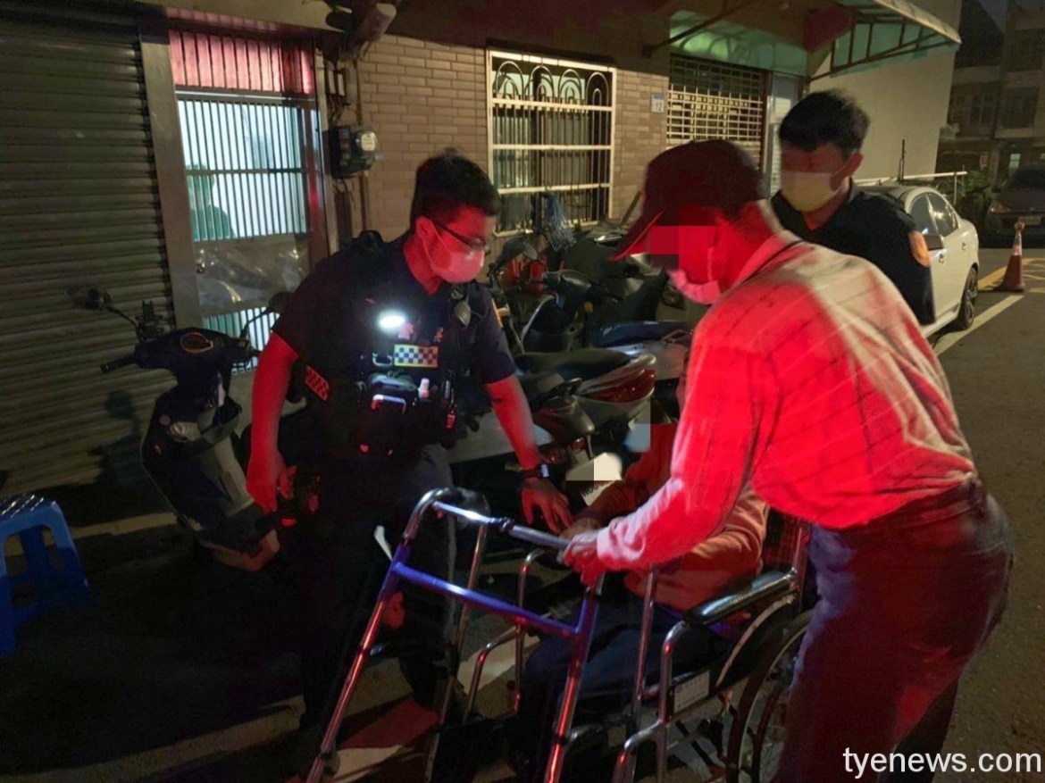 失智老婦深夜倒路旁 大園警挨家挨戶找家屬 10 139979 scaled