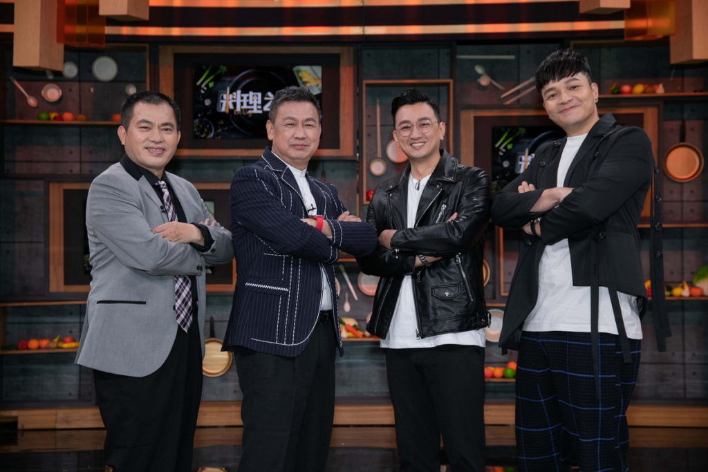 四位首席導師,右起為Fred、王輔立、阿發師、陳嘉謨(圖/料理之王3提供)