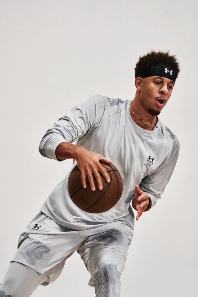 NBA控球後衛Seth Curry專用訓練服飾！「ArmourPrint」耐磨科技助你全面武裝！