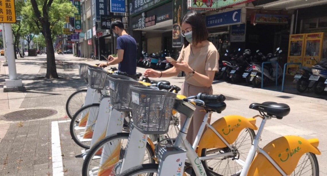 高雄YouBike 2.0「週五」掃碼租車雄蓋省