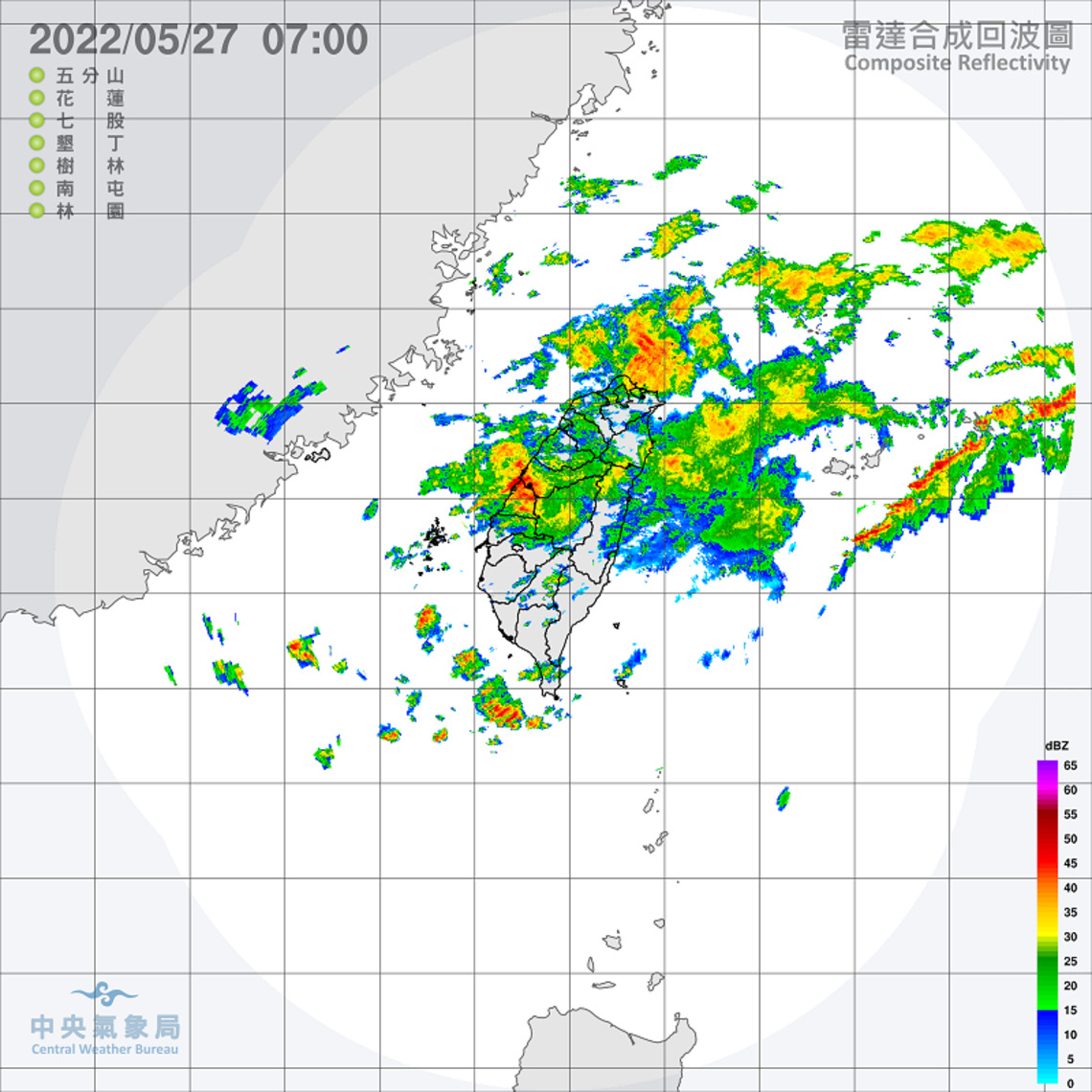 鋒面持續滯留  雨勢再起   留意短延時強降雨