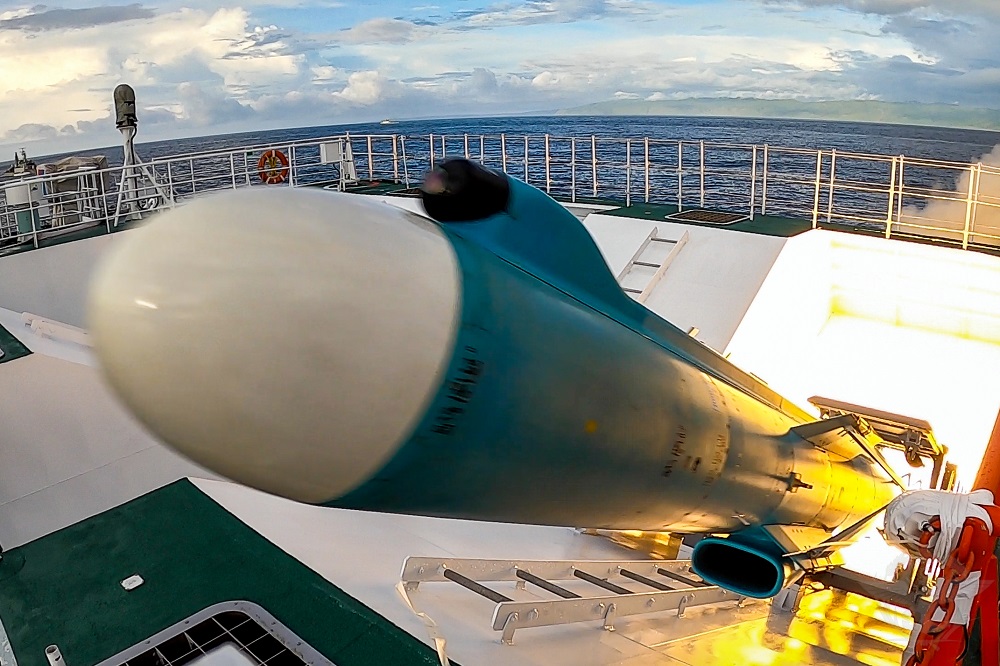 罕見美照/驗證平戰轉換 海巡安平艦成功首度試射雄二飛彈 67 罕見美照/驗證平戰轉換 海巡安平艦成功首度試射雄二飛彈