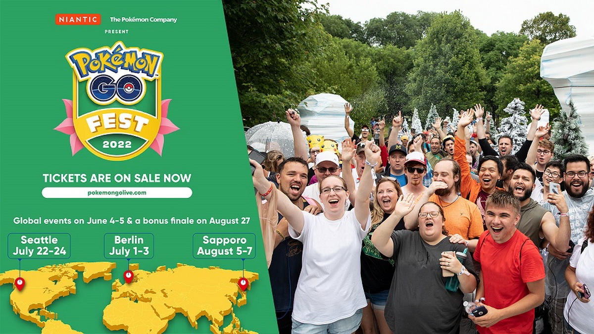 一起來歡慶Pokémon GO Fest 2022吧！