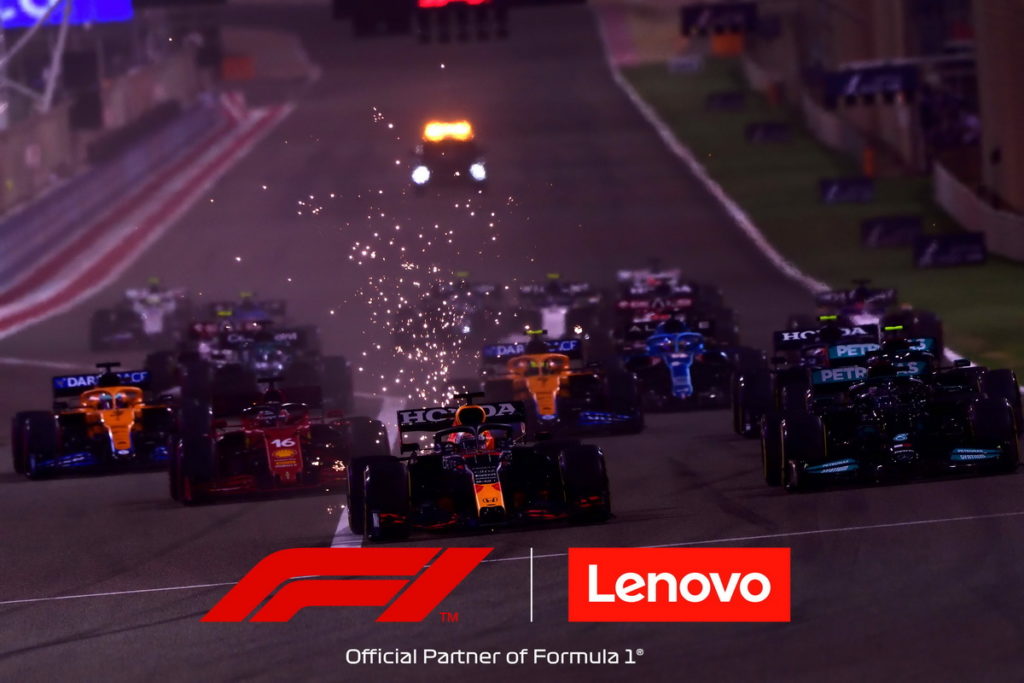 Lenovo 預計導入擴增及虛擬實境等技術,為全球車迷打造創新的觀賽體驗。