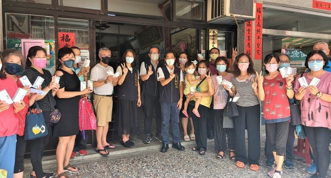 守護孩童健康   中市今起普發2-12歲孩童快篩試劑