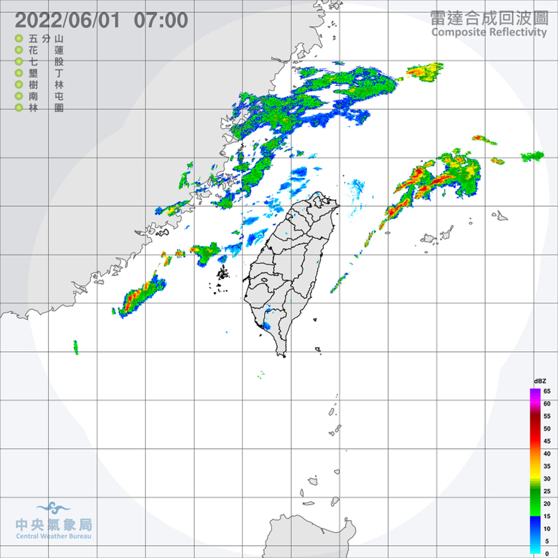 西南風環境 各地溫暖偏熱 午後局部大雨
