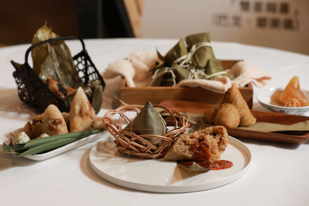 選手創作中西式粽子,預祝料理之王收視長紅(圖/料理之王3提供)