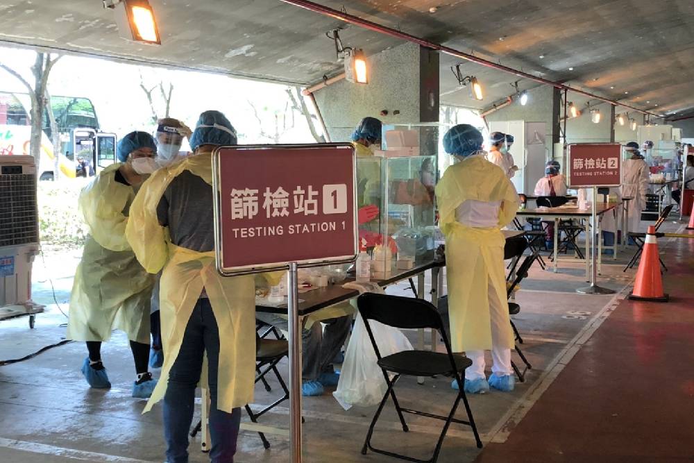 守護南科產業重鎮!臺南市衛生局設立快篩站 5天篩檢逾5千人 50 New Project 13