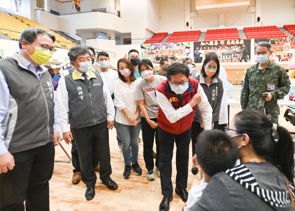 陳時中視察桃園兒童BNT疫苗接種站 盼提高疫苗覆蓋率 14 2022621938 25 2