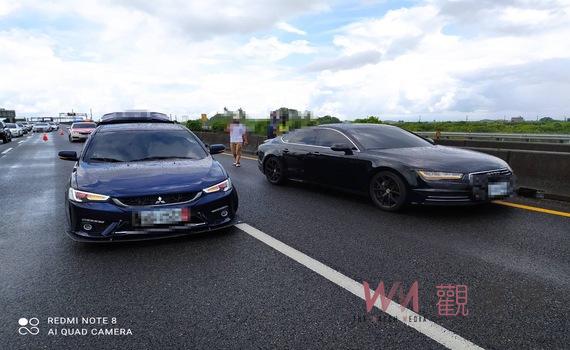 國一麻豆段連續車禍　７車追撞釀大塞車