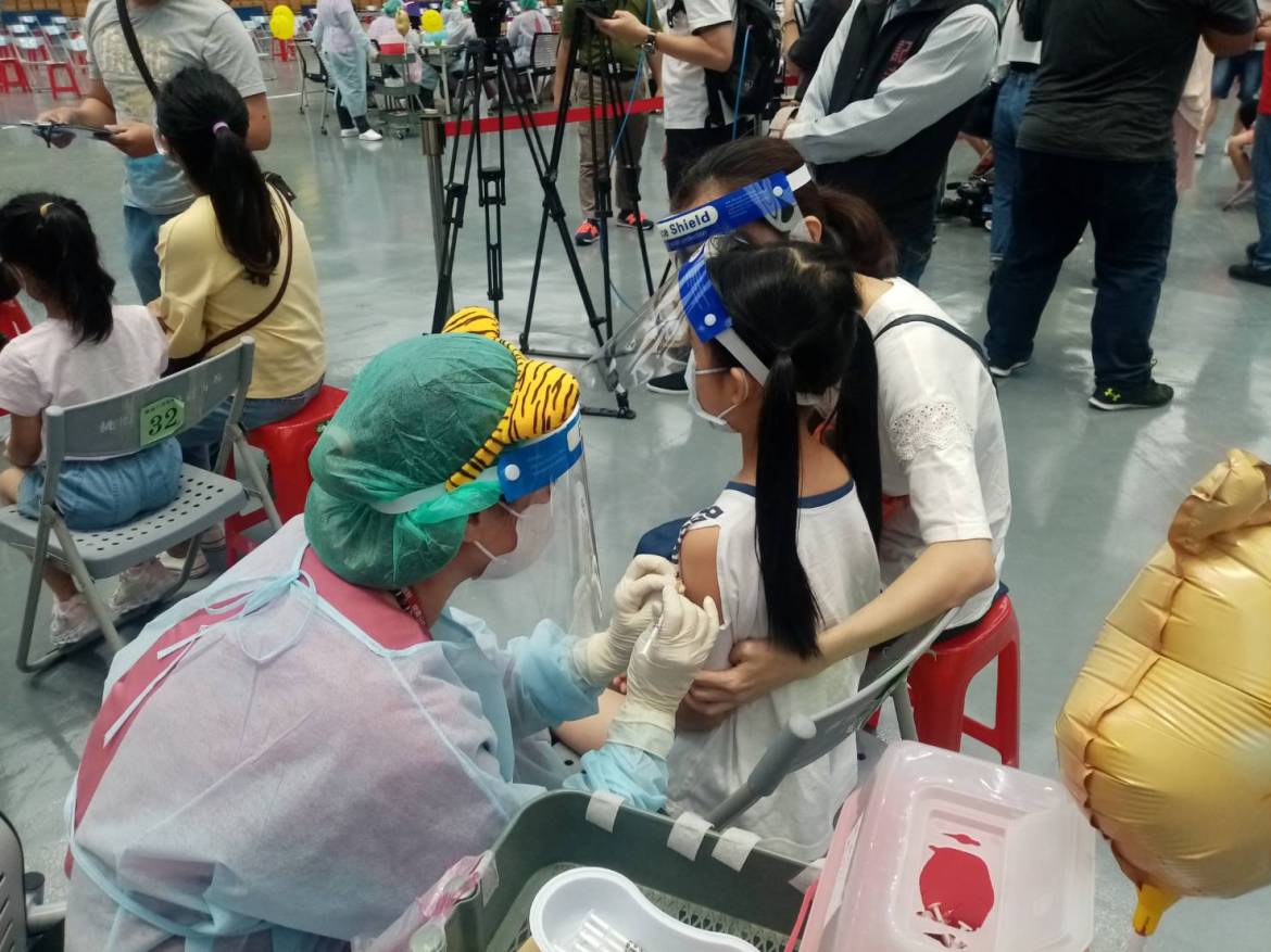兒童疫苗大型接種站1