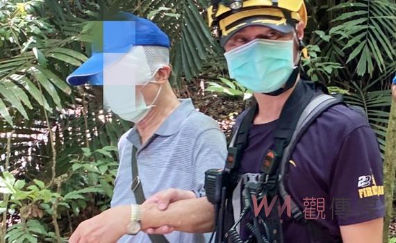 快訊／高雄柴壽山悶熱！73歲老翁「碰」一聲倒下滿地血跡　目擊民眾驚慌報案