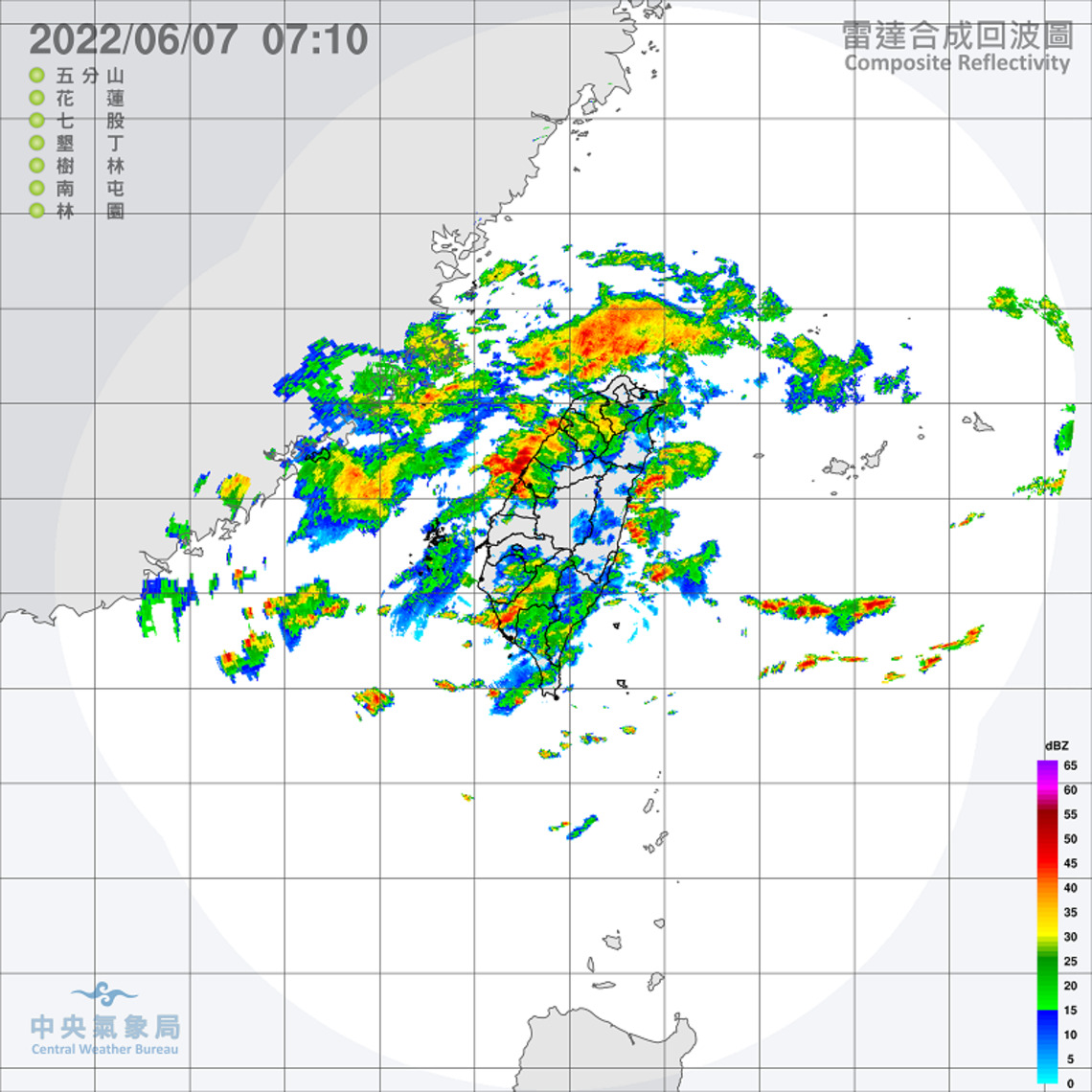 鋒面影響各地容易下雨    西臺大雨豪雨北臺稍涼
