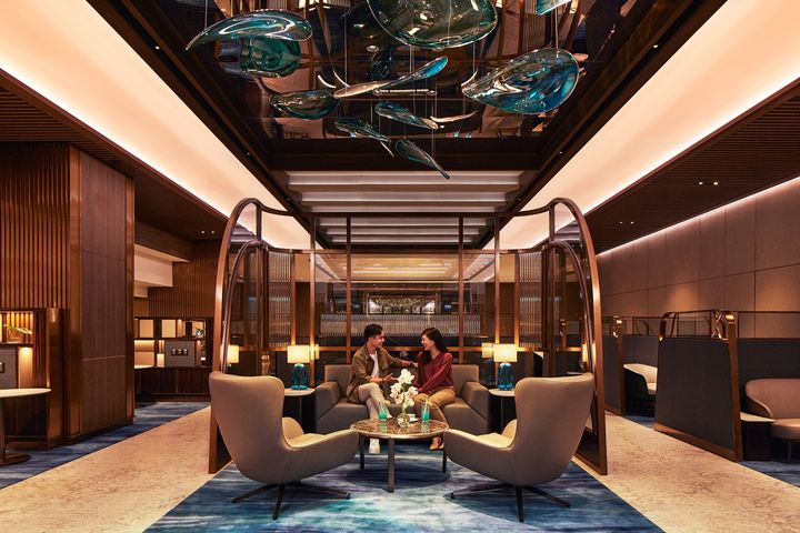 SilverKris銀刃貴賓室The Private Room。 圖:新加坡航空/提供