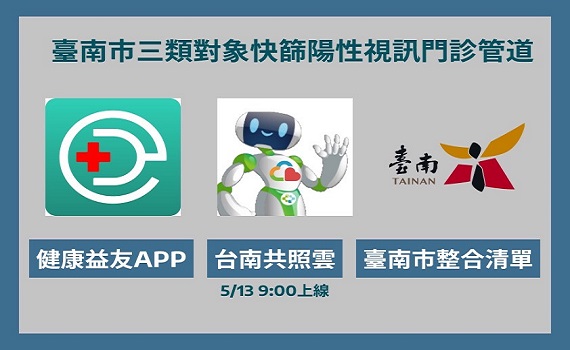 台南共照雲AI快篩影像辨識 陽性直接安排視訊看診