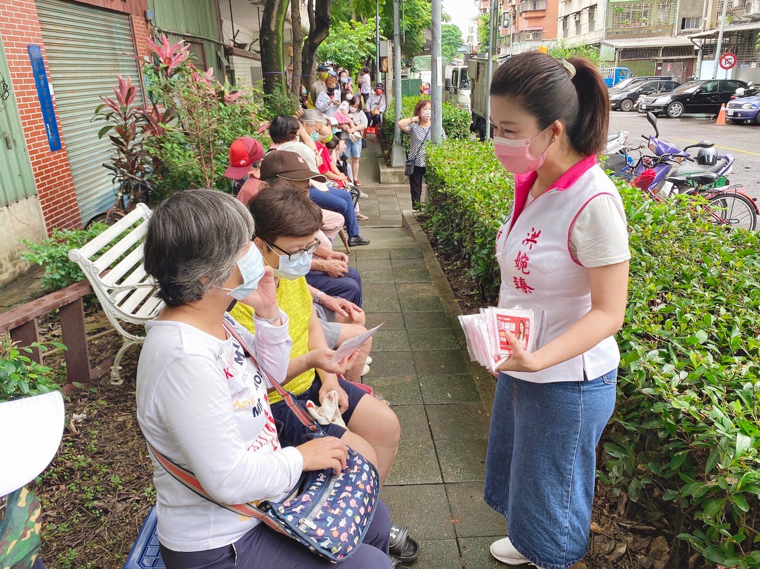 台北市議員（萬華中正）參選人洪婉臻
