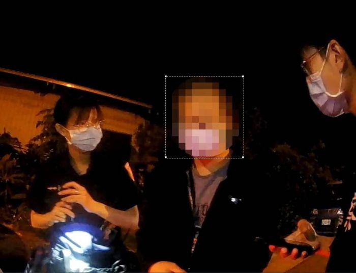 基隆男子走失至竹南 暖警即時伸出援手協助返家