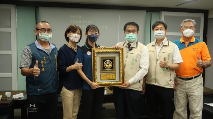 臺南市聽奧好手奪佳績 黃偉哲讚「臺南之光」表揚