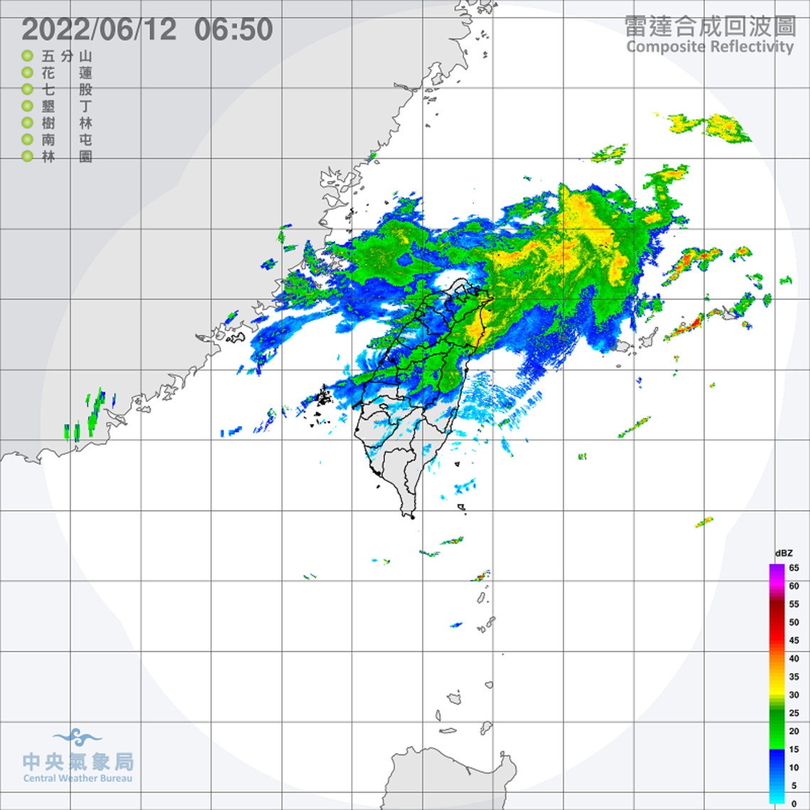鋒面逐漸北移降雨漸緩 金馬留意低雲或霧