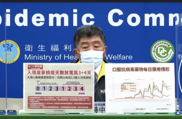 陳時中指揮官快篩陽性確診 防疫工作持續按規劃進行
