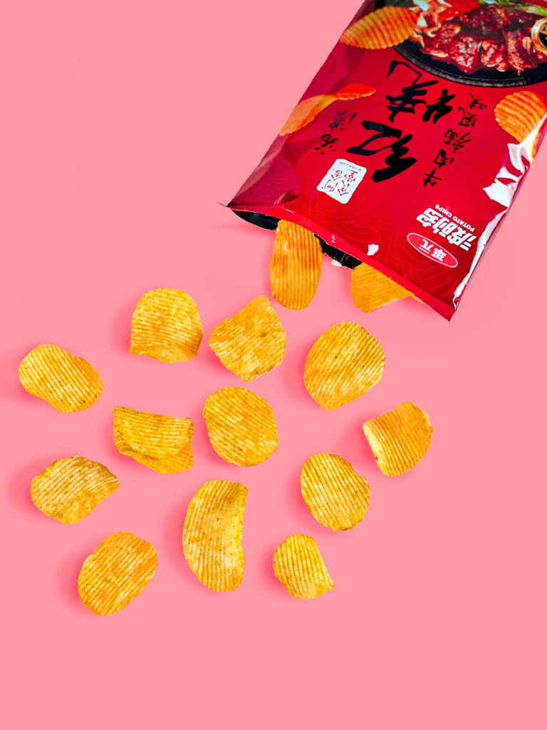 阿舍與波得多聯名洋芋片,一上市就造成嚐鮮風潮,帶動銷售業績上看百萬