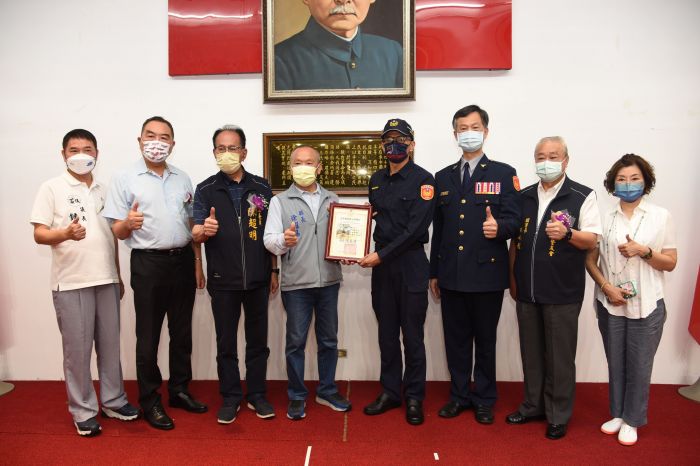 苗縣警察局舉行警察節慶祝大會 表揚38名績優官警