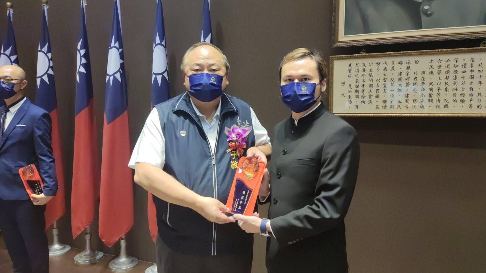 ▲第二分局偵查佐許梓宥 (圖/台中市警察局 提供)