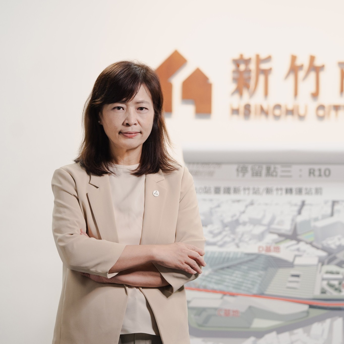 北中台灣高速公路大塞車 行政院聽到了 36 新竹副市長沈慧虹 1