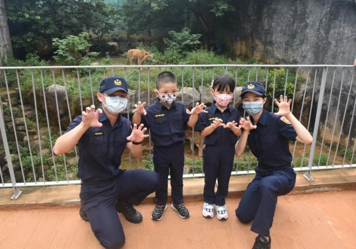 歡慶警察節!全國波麗士限定5日全家免費遊竹市動物園