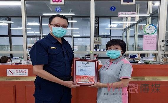 協助攔阻假交友徵婚詐財　北港警長頒感謝狀
