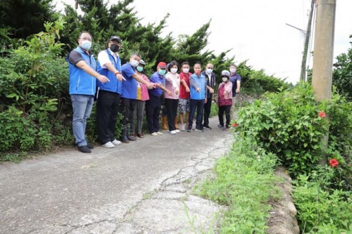 雲林縣府投入2千餘萬改善古坑偏村交通
