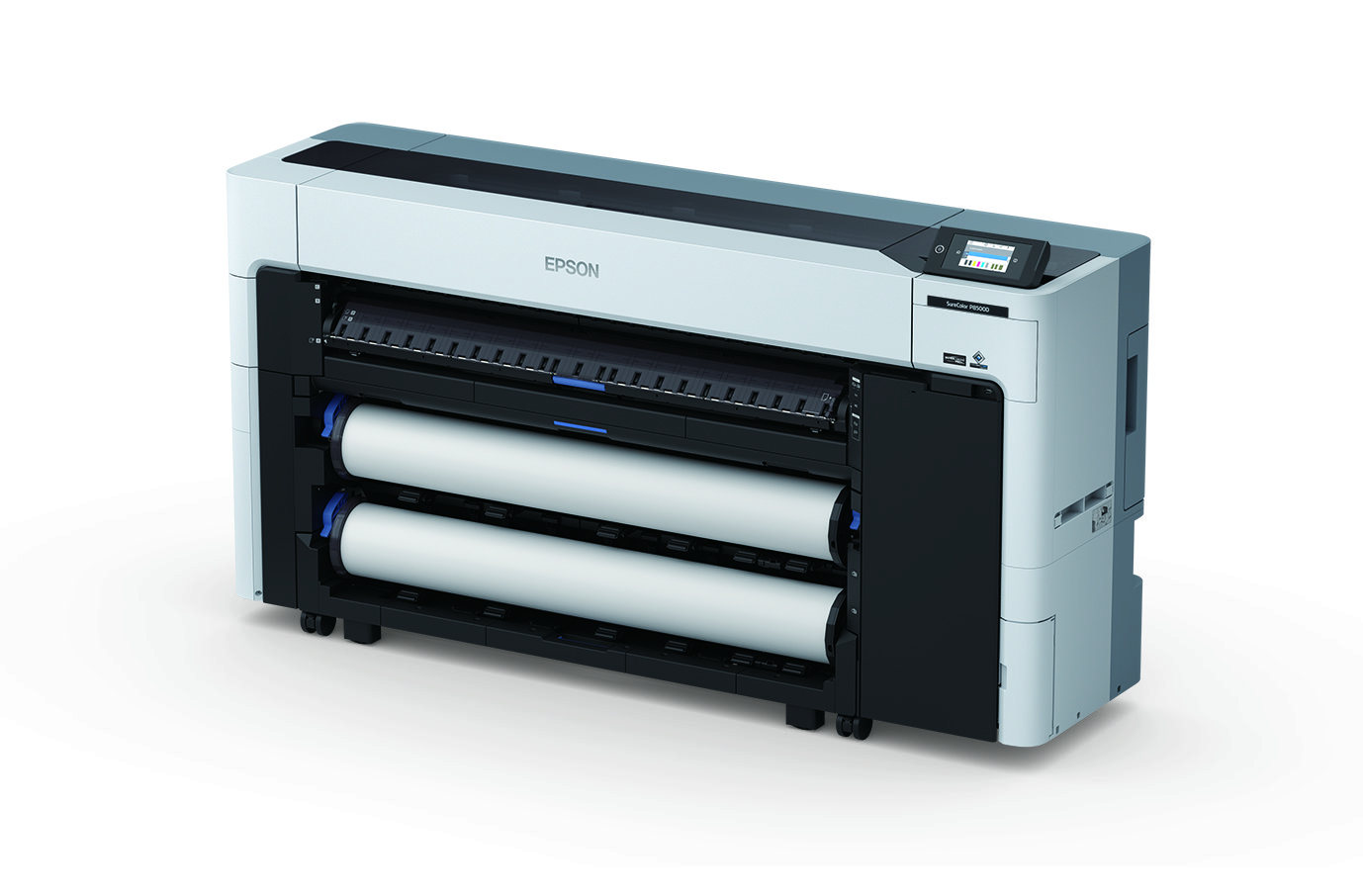 產品圖片一：Epson SureColor® SC-P8530D及SC-T7730D簡約方正的外型可貼合牆面置放，能輕鬆安裝於各式工作場域。