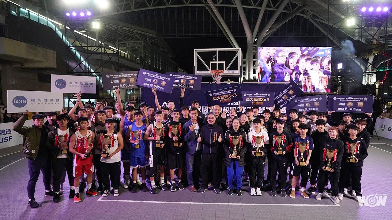 《籃球》大專3×3籃球錦標賽決戰台中 全國八強市府川堂鬥牛