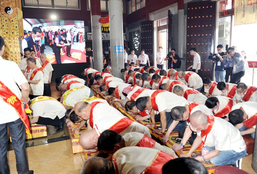 ▲鄭成功陵園民間拜謁活動在南安市和嘉義縣同時舉行。(圖/台資企業協會莊苓宗提供)