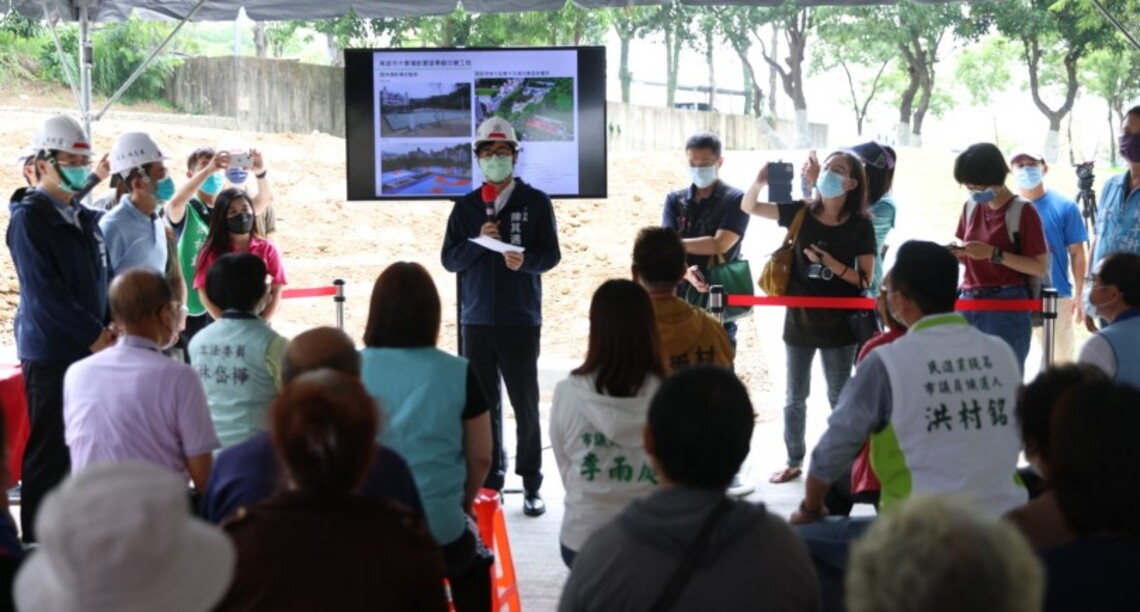 大寮運動園區改造工程     7月底完工