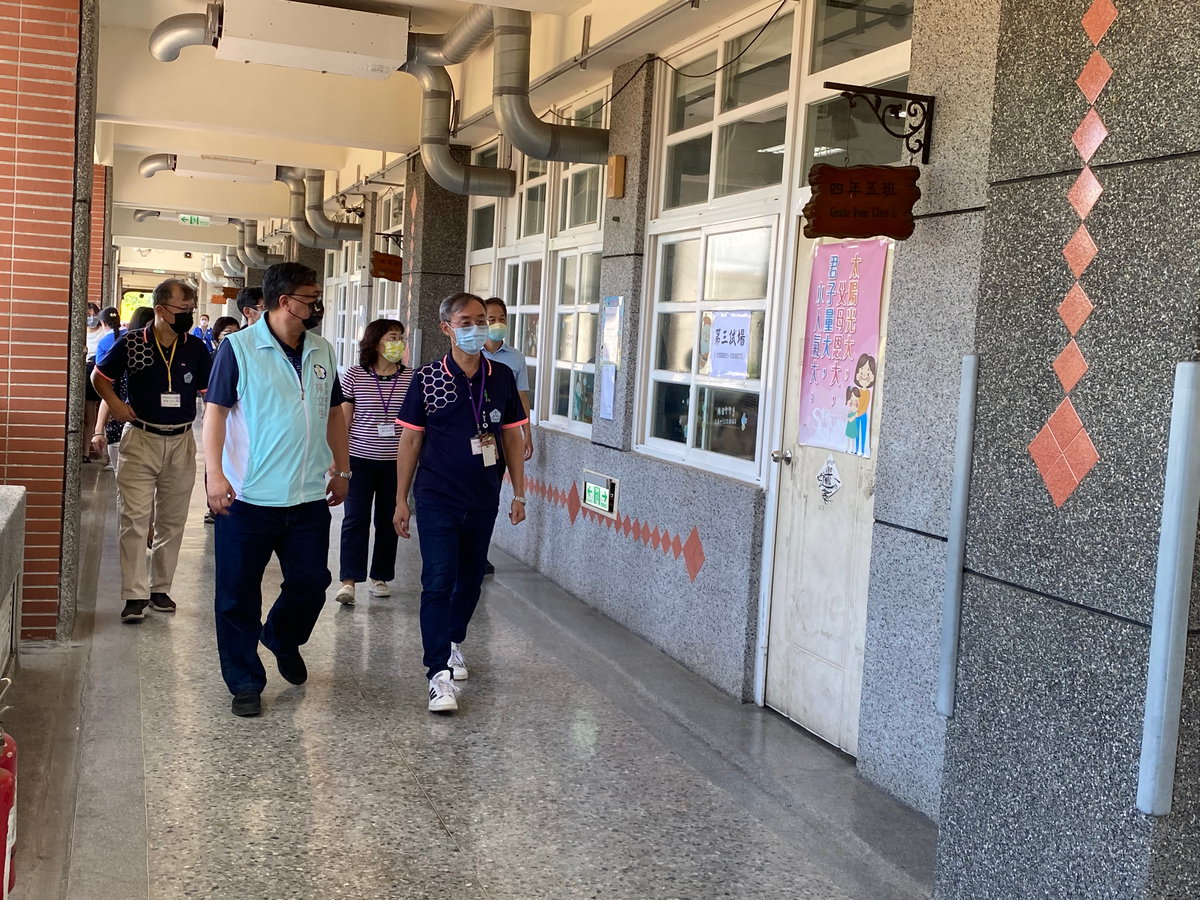教育處到場關心教保員甄選初試