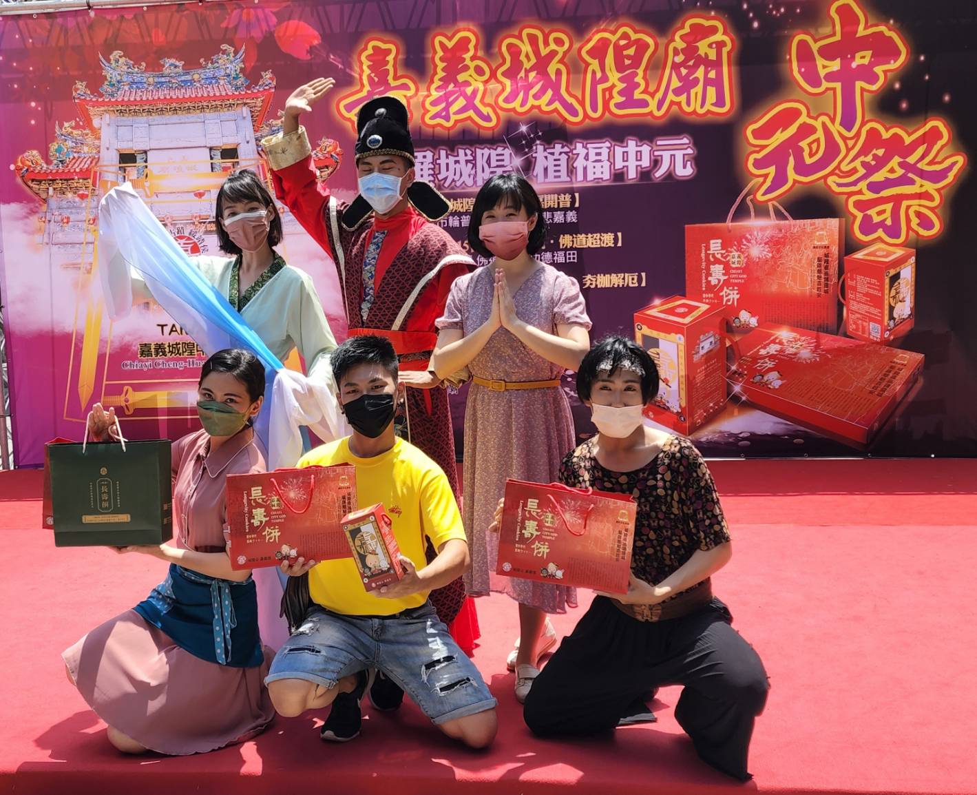 ▲阮劇團 諸羅城隍中元祭演出。(圖/嘉義城隍廟提供)