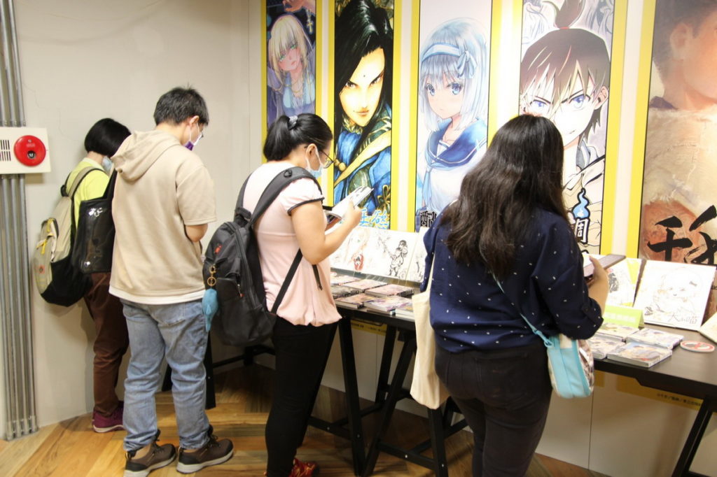 漫畫家作品與紀念簽繪展示
