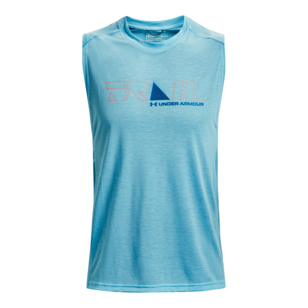 男 Run Trail 背心 藍 $1,780