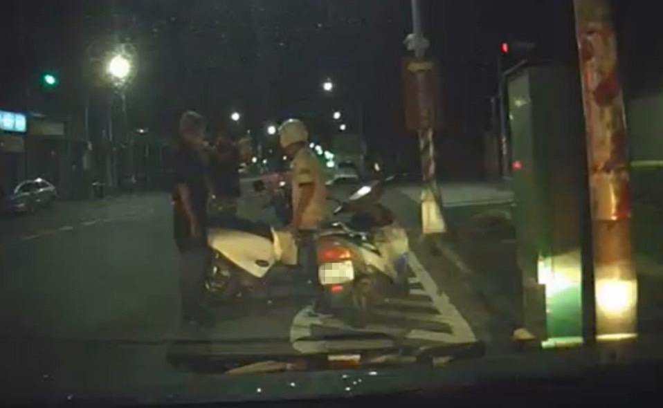 高雄警督察巧遇肇事逃逸 路見不平提供行車紀錄器 警循線找到肇事者竟是通緝犯