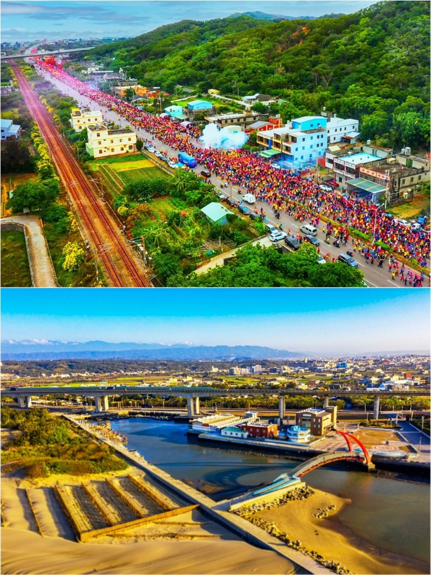 發現苗栗濱海之美--湯紹安攝影個展  空拍方式呈現特殊風情